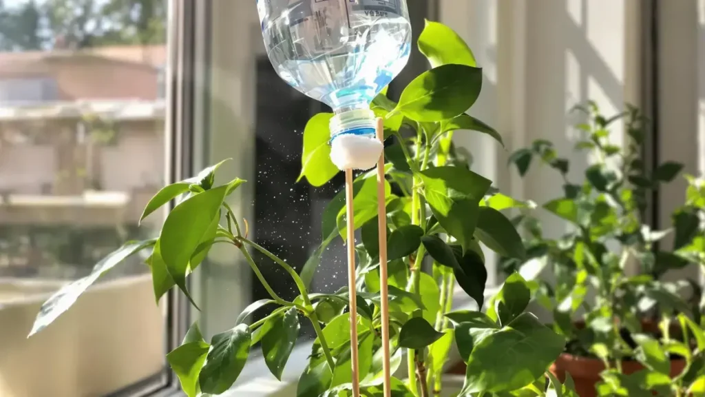 Laat je planten niet verwelken: het geheim om ze te water te geven tijdens je afwezigheid
