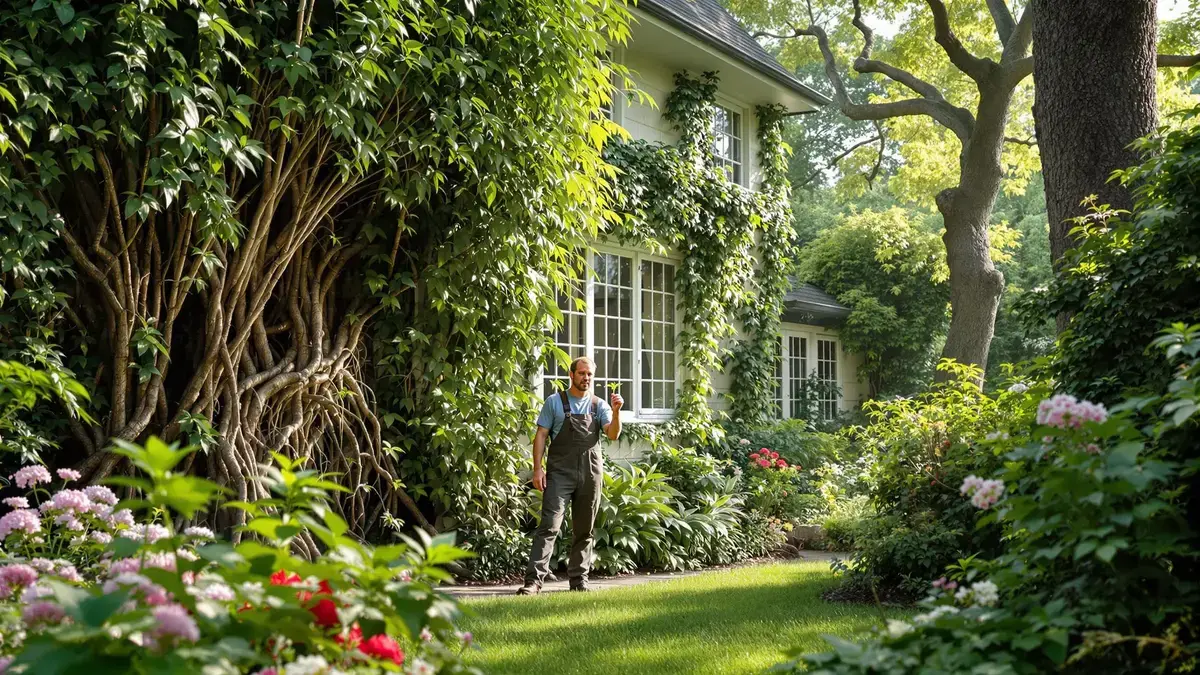 Volgens deze tuinman, vermijd deze 5 planten in uw tuin omdat ze uw huis kunnen aantasten