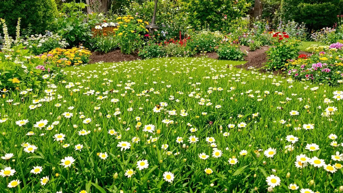 Waarom een gazon vol madeliefjes een waarschuwingssignaal voor uw tuin kan zijn