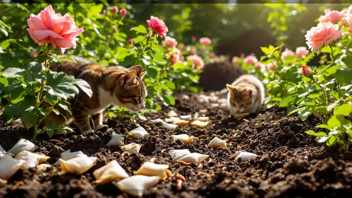 Steeds meer mensen zetten theezakjes tijdens hun vakantie in hun tuin
